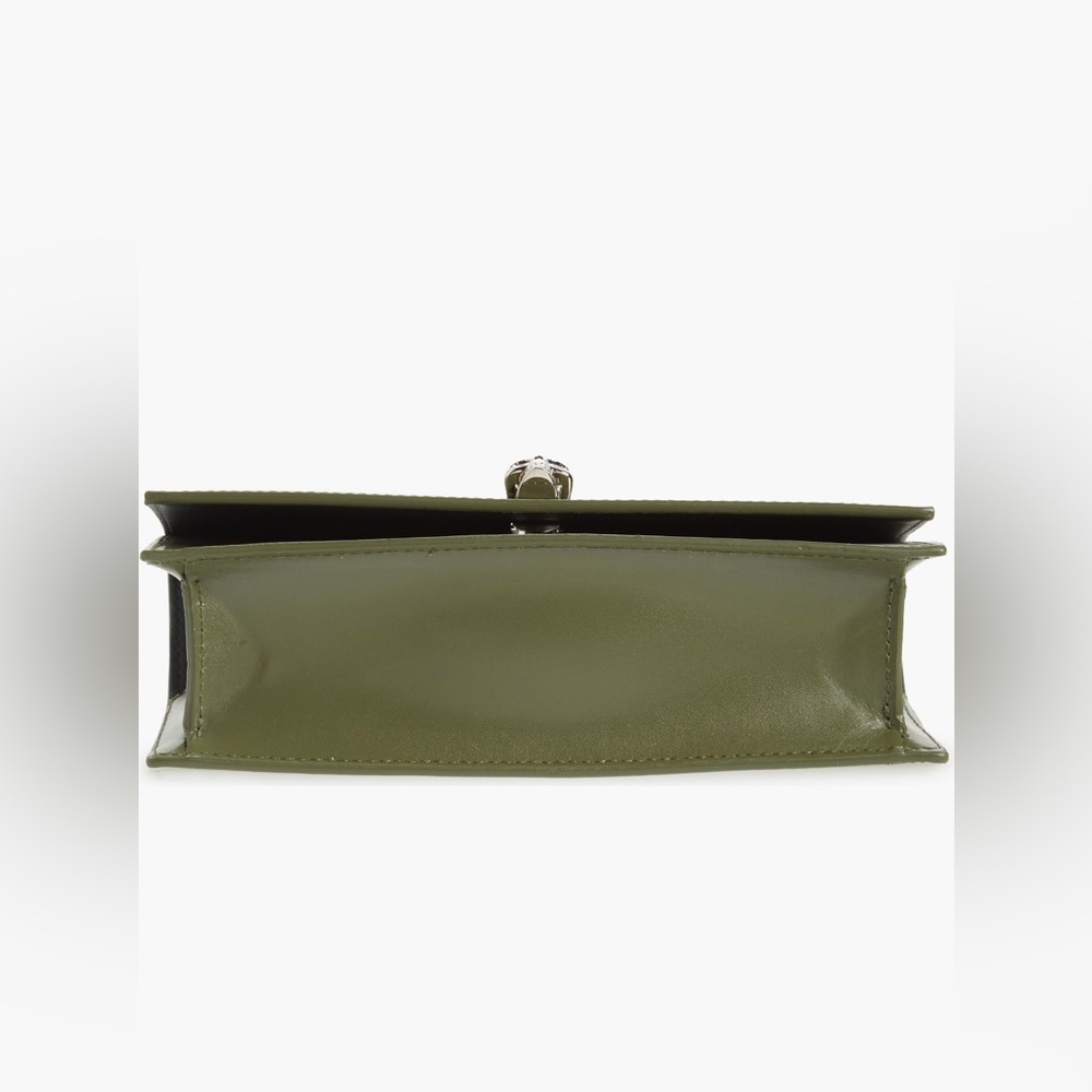 Alexander McQueen Small The Biker Skull
Leather Crossbody Bag (New Khaki) - Picture 7 of 16